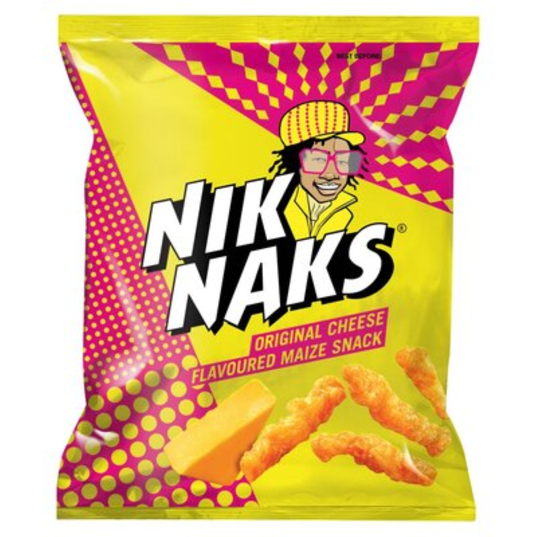 NIKNAKS CHEESE BAG 135G